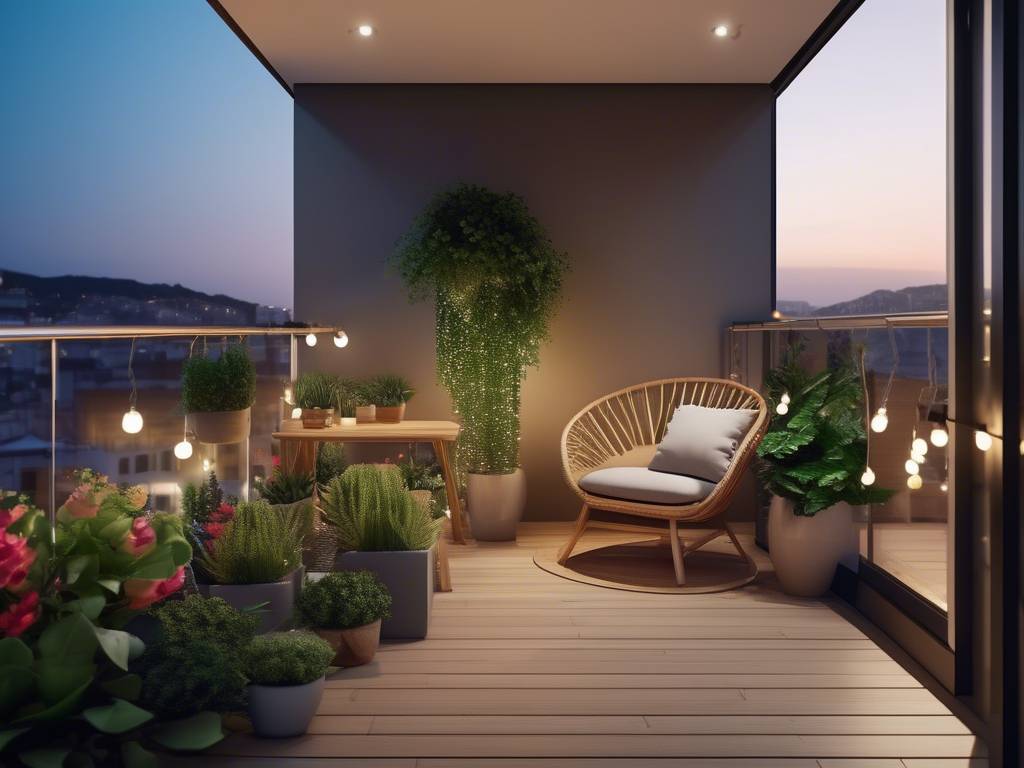 Mały balkon, wielkie możliwości - jak urządzić 6m2 przestrzeni? - E-Agfa